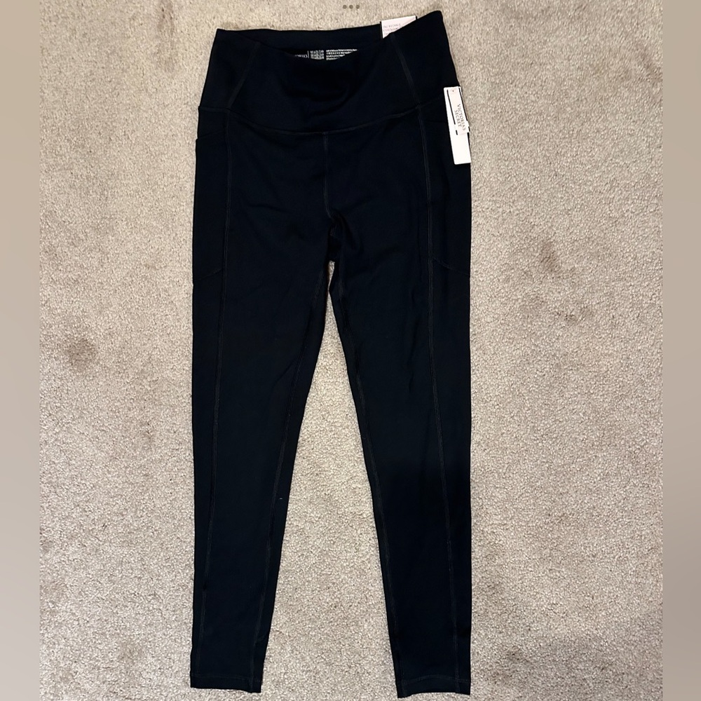 Victoria’s Secret black leggings; New with the tags